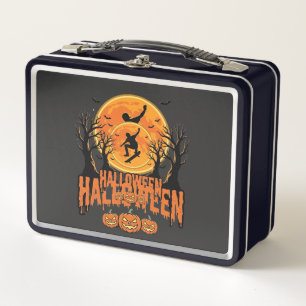 Diseño de Luna para Patineta de Halloween