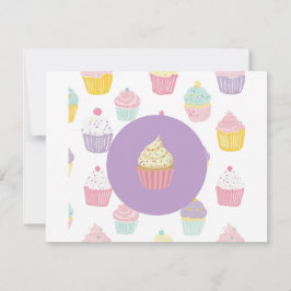 diseño de magdalena personalizado para cumpleaños 