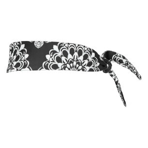 Diseño de Mandala en Blanco y Negro