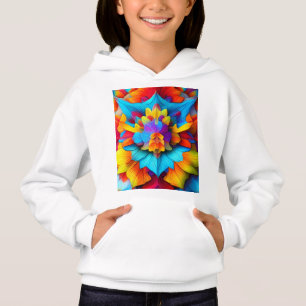 Diseño de Mandala floral colorida