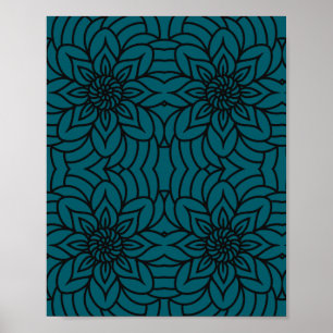 Diseño de Mandala Impreso, Póster de Valor en Pape
