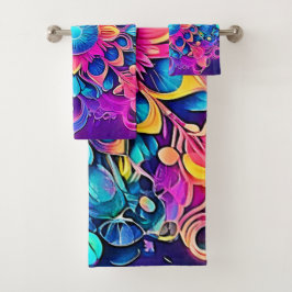 Diseño de Mandala psicodélica