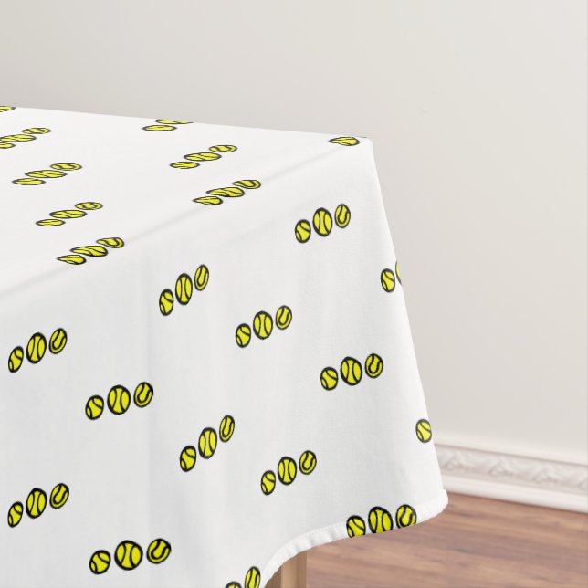 Diseño de manteles amarillos de papel de bola de t (In Situ)