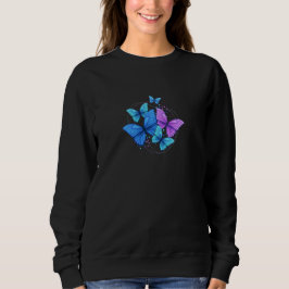Diseño de mariposa en humanos, camisetas
