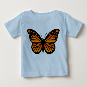 Diseño de mariposa monarca - Baby Fine Jersey T-Sh