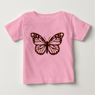 Diseño de mariposa monarca - Baby Fine Jersey T-Sh