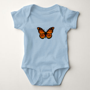 Diseño de Mariposa Monarca - Bodysuit de Jersey pa