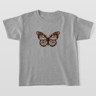 Diseño de mariposa monarca - Camiseta básica para