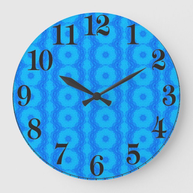 Diseño de material de círculo azul para reloj de p (Anverso)