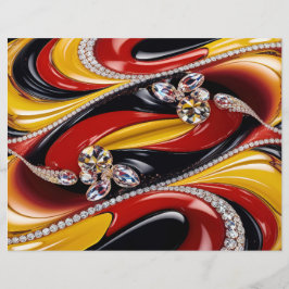 Diseño de membrete con colores belgas