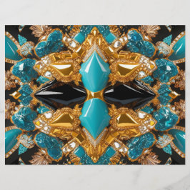 Diseño de membrete con colores de Bahamas