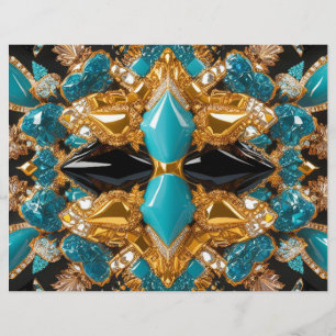 Diseño de membrete con colores de Bahamas