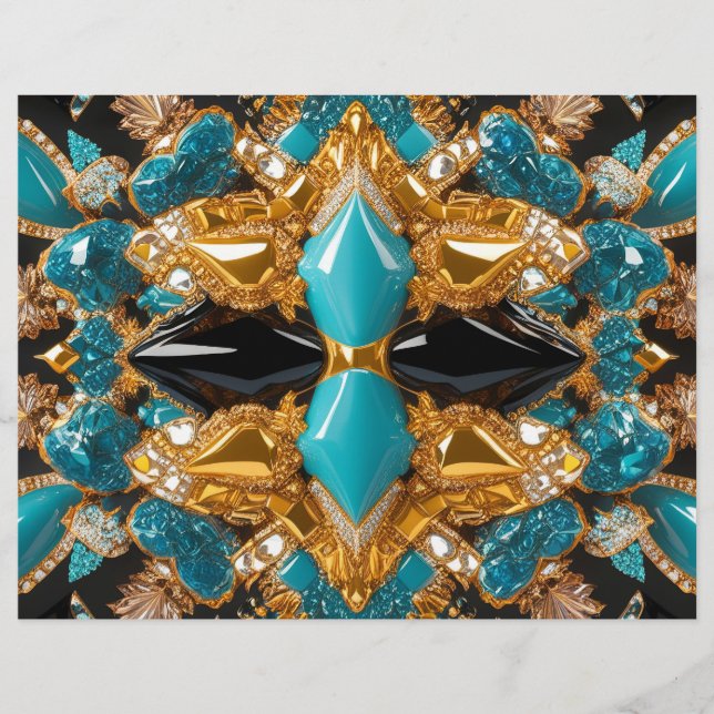 Diseño de membrete con colores de Bahamas (Anverso)