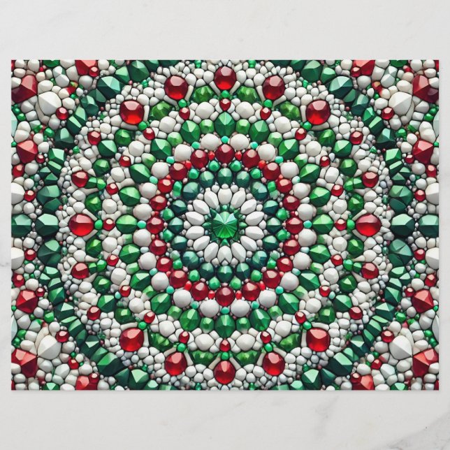 Diseño de membrete con colores italianos (Anverso)