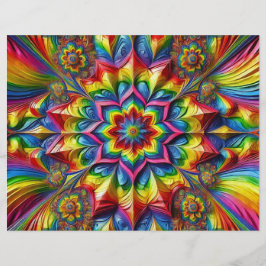 Diseño de membrete con colores LGBTQ