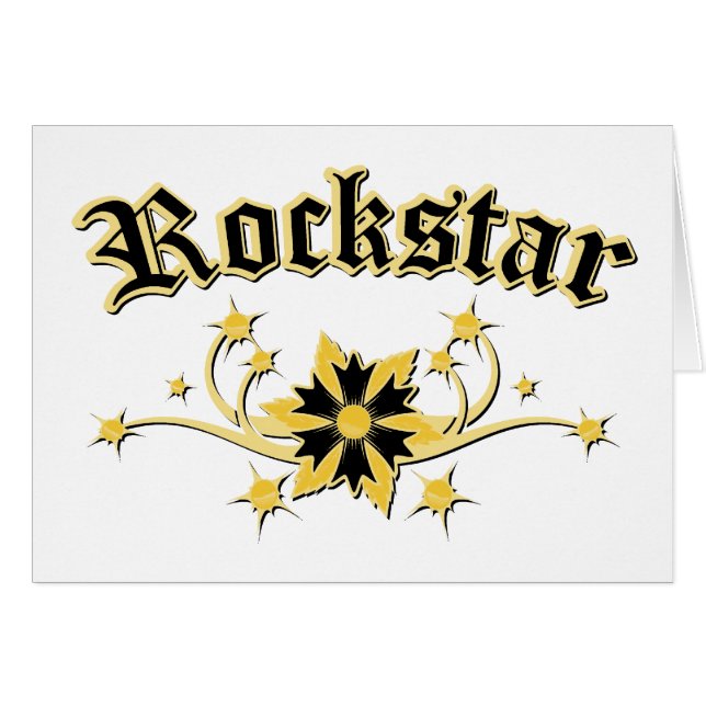 Diseño de moda Rockstar (Anverso (Horizontal))