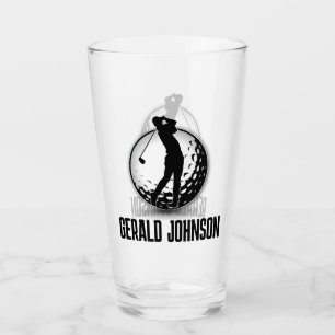 Diseño de monograma de golf para hombres minimalis