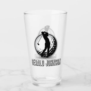Diseño de monograma de golf para hombres minimalis