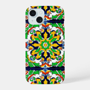 Diseño de mosaico Talavera Terracotta Mexicana No.