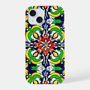 Diseño de mosaico Talavera Terracotta Mexicana No.