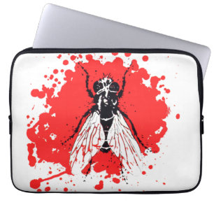 Diseño de mosca Renfield - funda para portátil