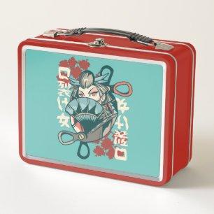 Diseño de mujer bruja al estilo japonés