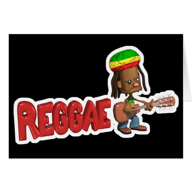 diseño de música reggae (Anverso (Horizontal))