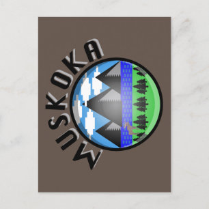 Diseño de Muskoka - Postal