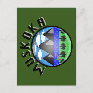 Diseño de Muskoka - Postal