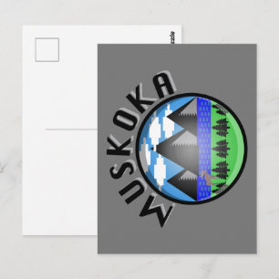 Diseño de Muskoka - Postal