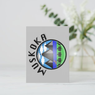Diseño de Muskoka - Postal