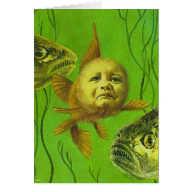 Diseño de mutantes para bebés de peces dorados (Frente)