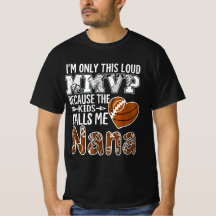 Diseño de nana de fútbol ruidoso - camiseta de abu