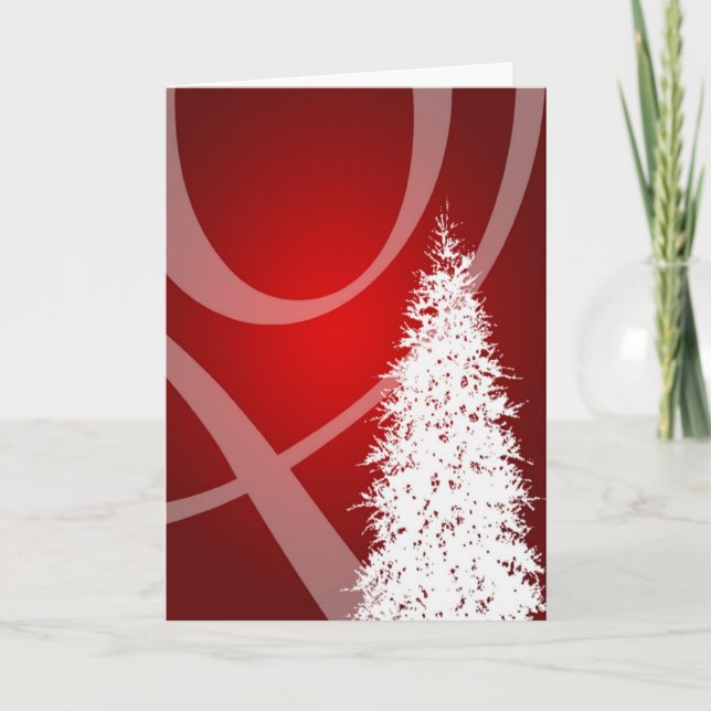 Diseño de navidad de Navidades de árbol Swirl Fanc (Anverso)