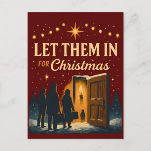 Diseño de Navidad Déjalos Entrar