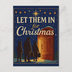 Diseño de Navidad Déjalos Entrar