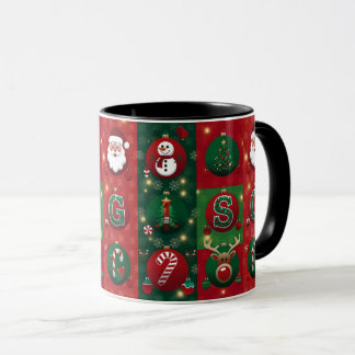 Diseño de Navidad en Taza Blanca Clásica
