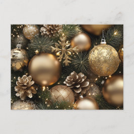 Diseño de Navidad Gold & Glam