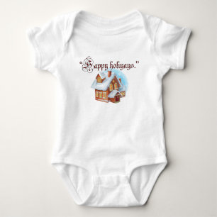 Diseño de Navidad y invierno Bodysuit de Jersey pa