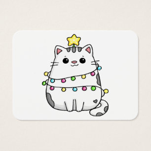 Diseño de Navidades de felino