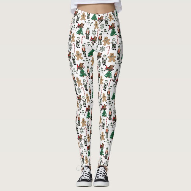 Diseño de Navidades, vacaciones, leggings (Anverso)