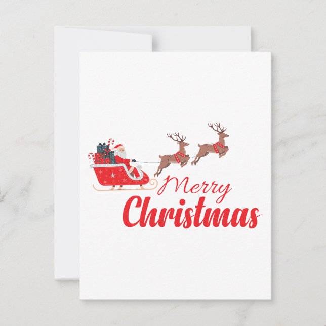 Diseño de navidades y renos (Anverso)