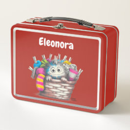 Diseño de niños con monstruos de rock gracioso roj