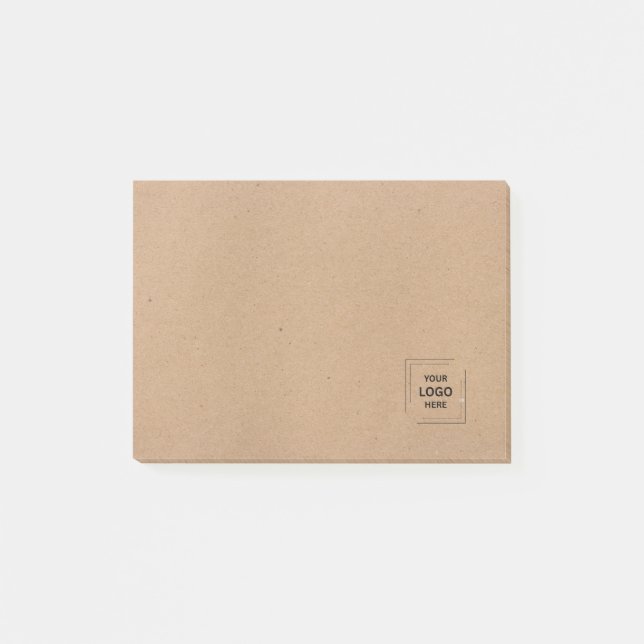 Diseño de nota comercial de Kraft rústico personal (Anverso)
