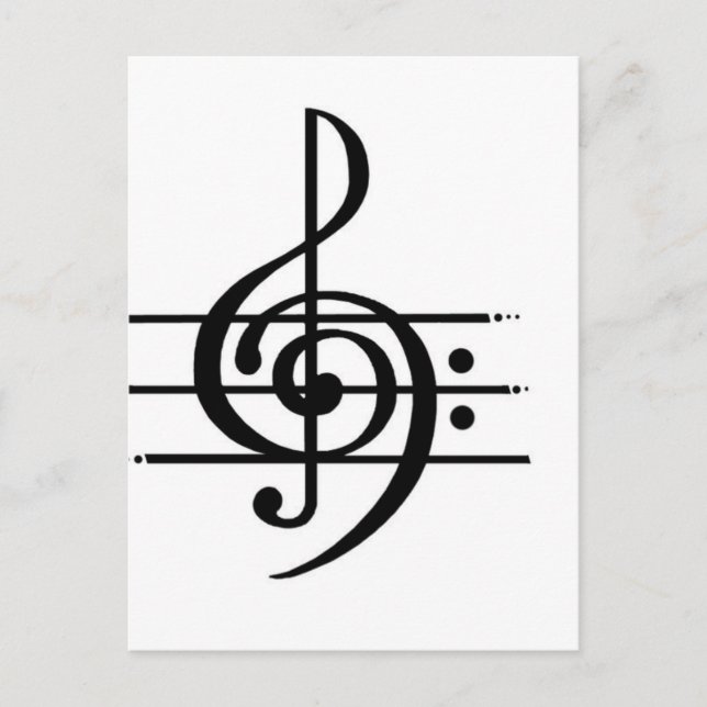 Diseño de notas musicales (Anverso)