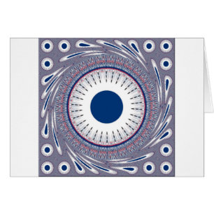 Diseño de ojos energéticos de moda: un patrón de m