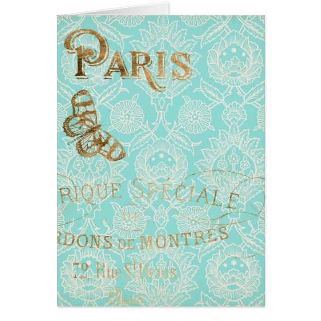 Diseño de oro de París (Frente)