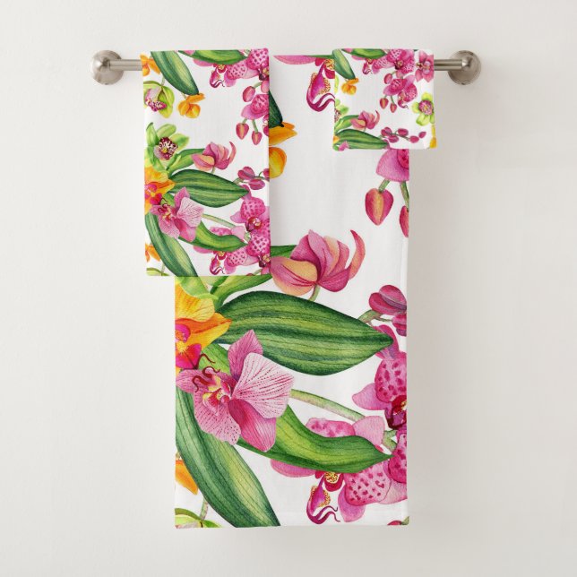 Diseño de orquídeas en acuarela 18   (In situ)