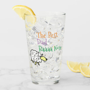 Diseño de ovejas para el mejor vaso de papá