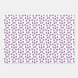 Diseño de papel de ajuste numérico